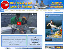 Tablet Screenshot of nonstopfishingcharters.com